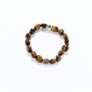 Pulsera ojo de tigre pepitas