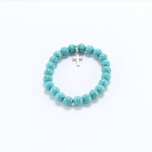 Pulsera de turquesa de 8 mm