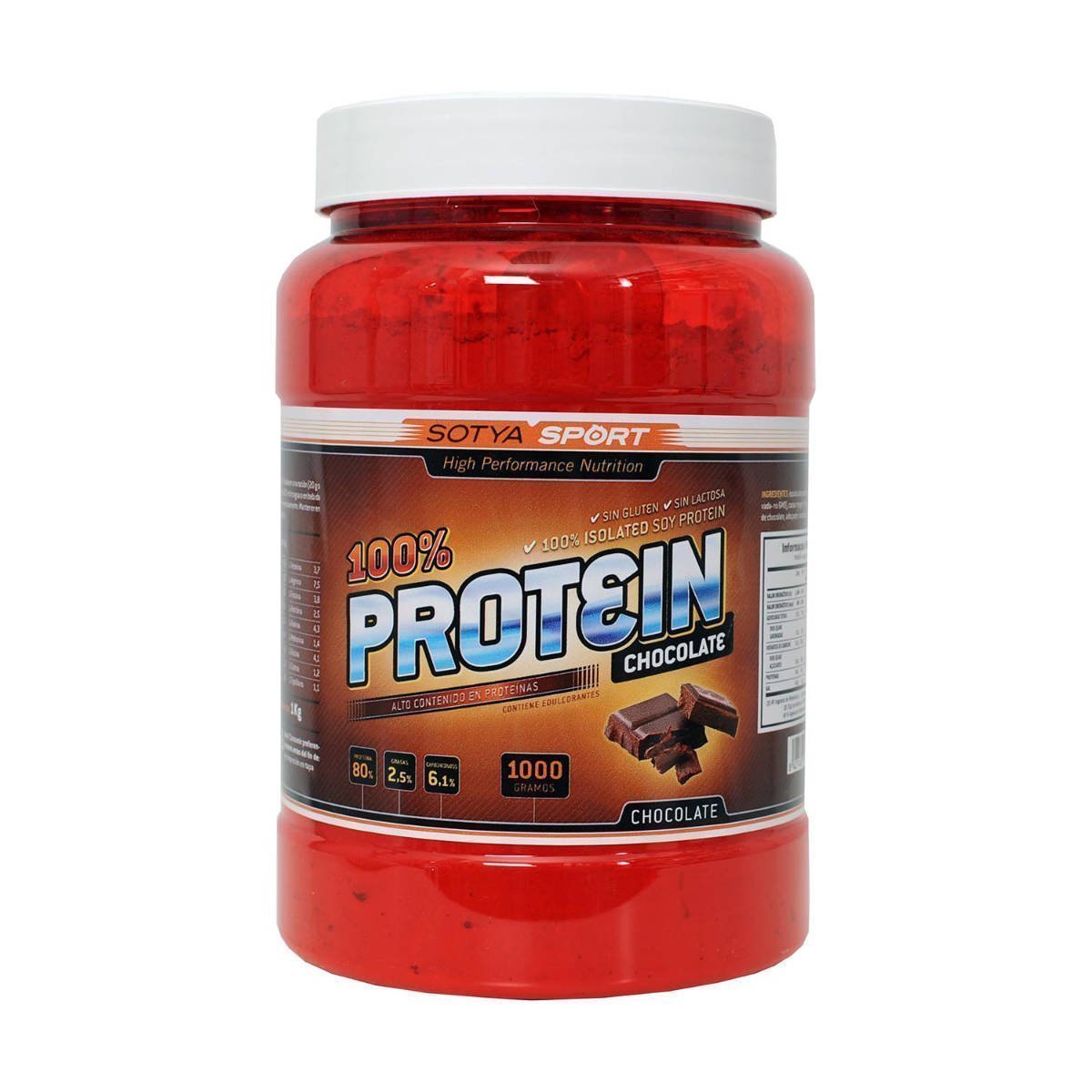 Proteína de soja 100%