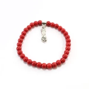 Alternative view of Pulseras Howlite