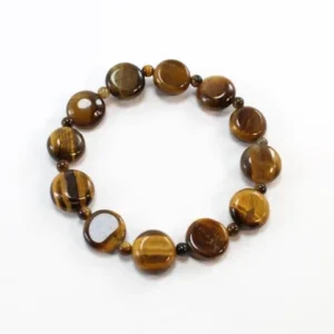 Pulsera ojo tigre lentejas