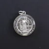 Medalla San Benito esmaltada