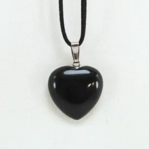 colgante corazón ónix