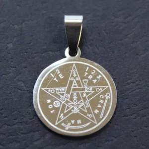 colgante tetragrámaton de acero