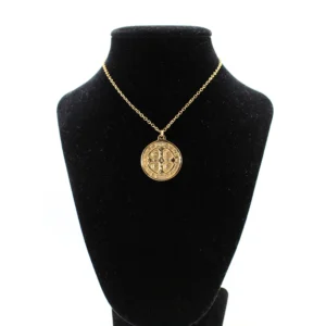 medalla san benito puesta anverso