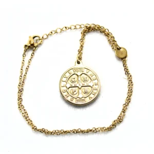 medalla san benito reverso