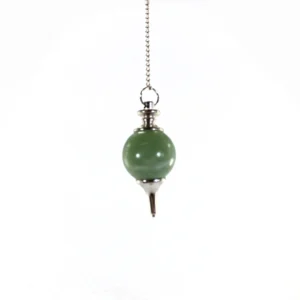 péndulo aventurina punta metal