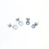 pendientes de opalina