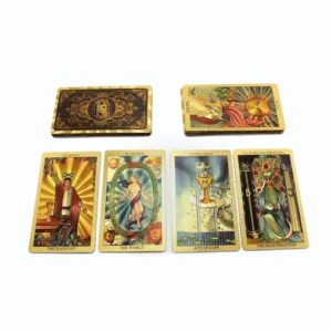 cartas tarot Rider Waite dorado