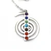 Chokurei con 7 chakras en acero
