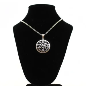 colgante tetragrámaton 25mm acero puesto