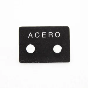 pendientes piedra luna 6mm