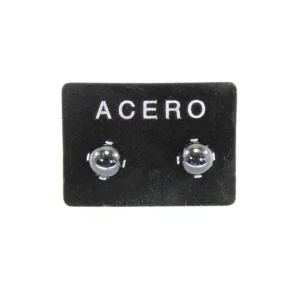 pendientes turmalina 8mm