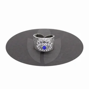 anillo de acero ojo dios
