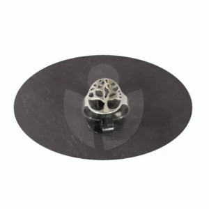 anillo árbol acero