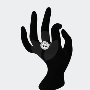 anillo acero árbol de la vida