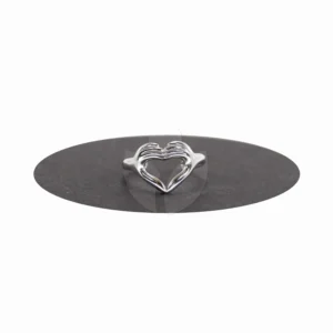 anillo de corazón