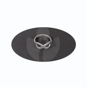 anillo acero infinito