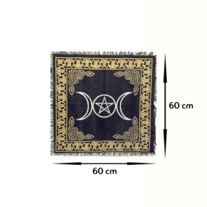 medidas tapete con símbolo lunar