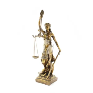 Figura diosa de la justicia 33 cm