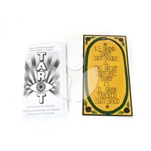 Baraja tarot esotérico cartas y libro