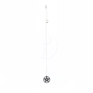 colgante estrella de david vertical