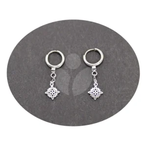 pendientes nudo de brujas
