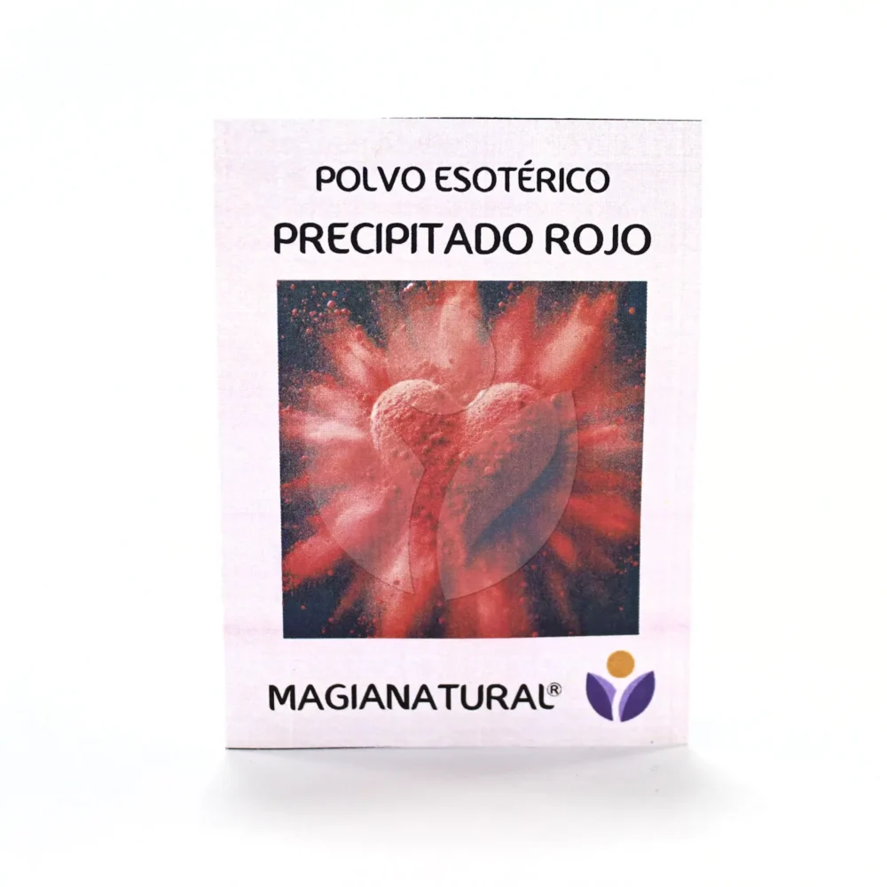 polvo precipitado rojo
