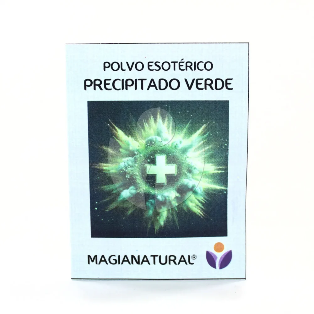polvo precipitado verde