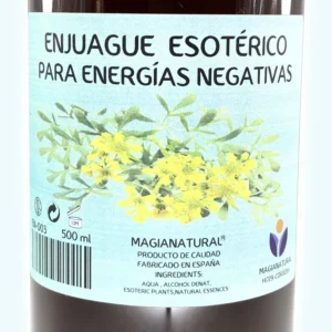 enjuague energías negativas