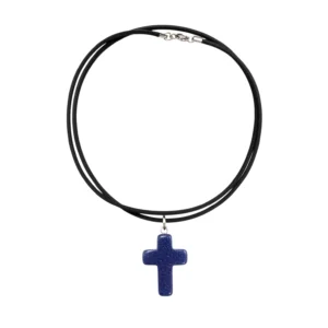 colgante cruz piedra arena