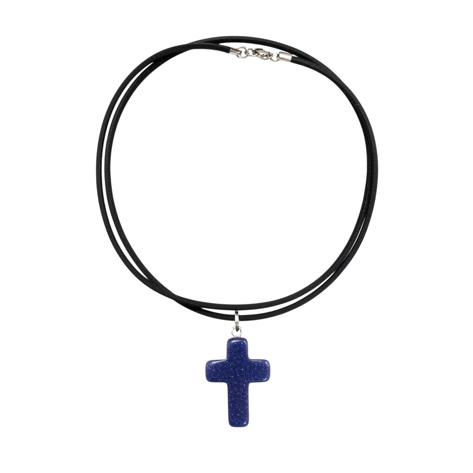 colgante cruz piedra arena