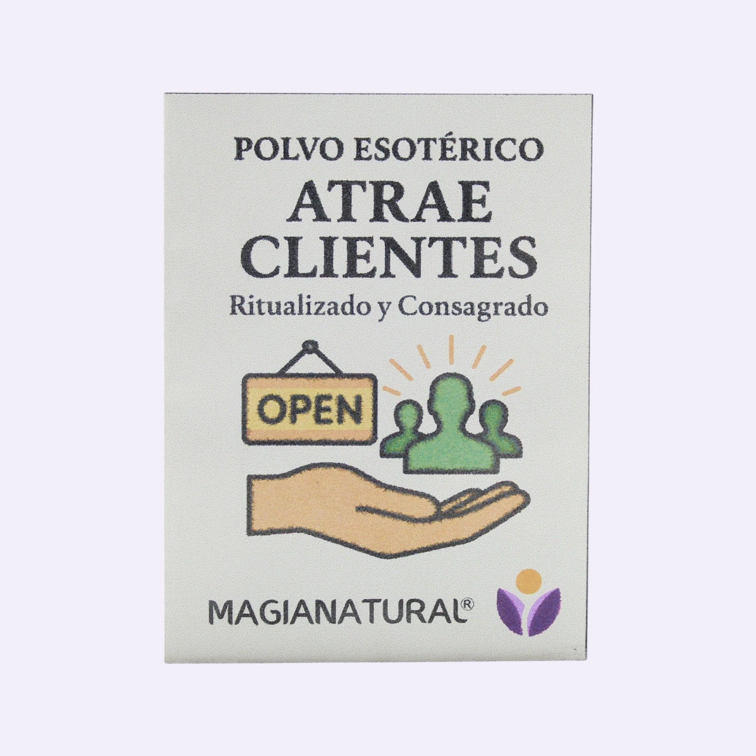 polvo esoterico atrae clientes