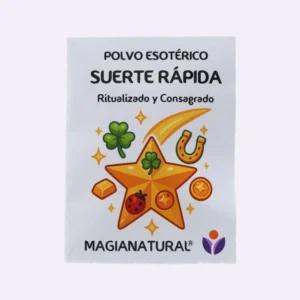 polvo esoterico suerte rapida