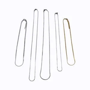 cadenas piel de serpiente de acero inoxidable