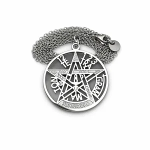 colgante tetragrámaton de acero