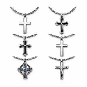 colgantes de cruz