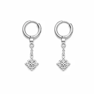 pendientes de nudo de brujas 8mm