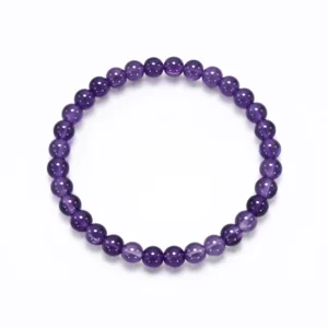 pulsera de amatista 6mm