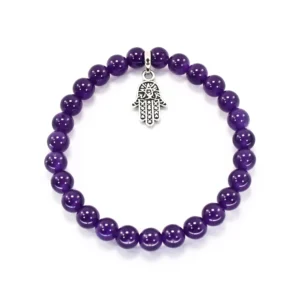 pulsera de amatista 8mm