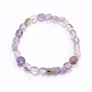 pulsera elástica de ametrino pepitas