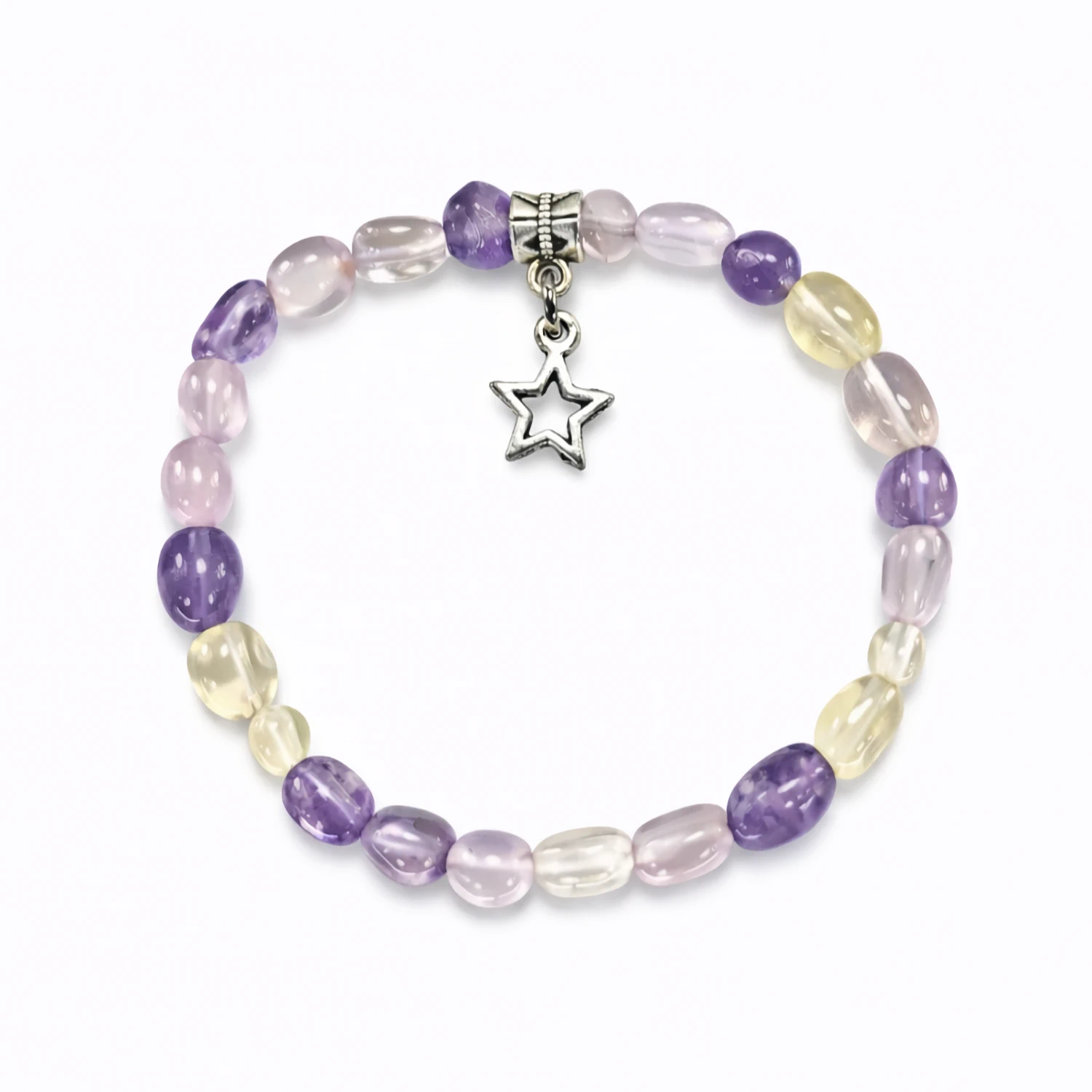 pulsera de ametrino pepitas charm