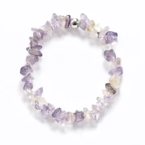 pulsera elástica de ametrino piedras chik