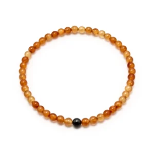 pulsera de carneola 4mm