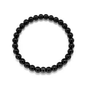 pulsera de obsidiana 6mm