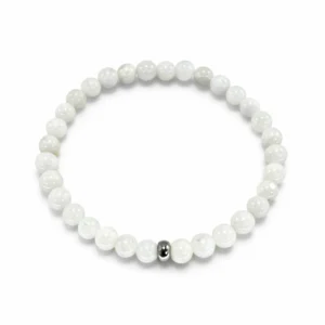 pulsera de piedra de luna 6mm