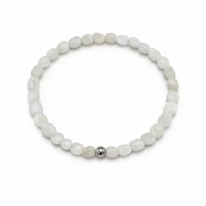 pulsera de piedra de luna pepitas