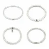 pulseras elásticas de piedra luna