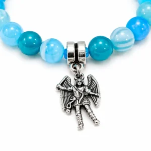 pulsera ágata turquesa