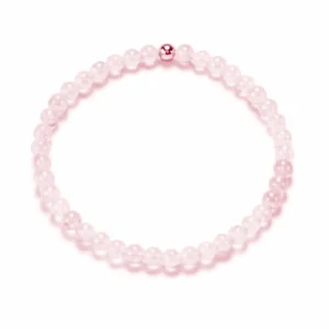 pulsera cuarzo rosa